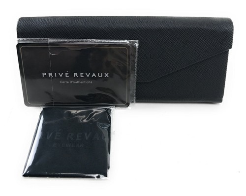 Prive Revaux - The G.O.A.T Aviator Polarized Sunglasses Gun Metal w/case - Picture 3 of 4