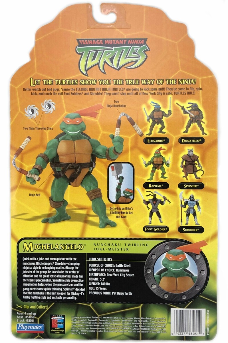 Teenage Mutant Ninja Turtles Michelangelo New Nunchaku Twirling