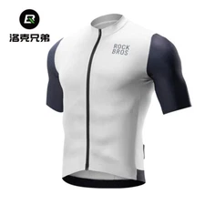 ROCKBROS Summer Mtb Road Bike Short Sleeves Jersey Clothing Breathable Jersey