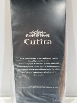 Cutira Clip Scene 100% Human Remy Hair 18 display picture 1