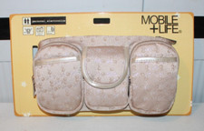 Allegro 3 Compartment Wrap Fanny Pack for MP3 Player, Digital Camera, Cell Phone
