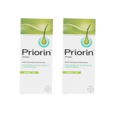2 X Priorin Revitalising Hair Shampoo Normal/Dry 200ML -  FEDEX EXPRESS SHIPPING