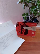 Eumig S 712 printed manual 1969 With Letter To Customer  Original 