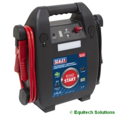 Sealey RS103B RoadStart Notfall Netzteil Sprungstarter 12V 5 Liter 8 Zylinder