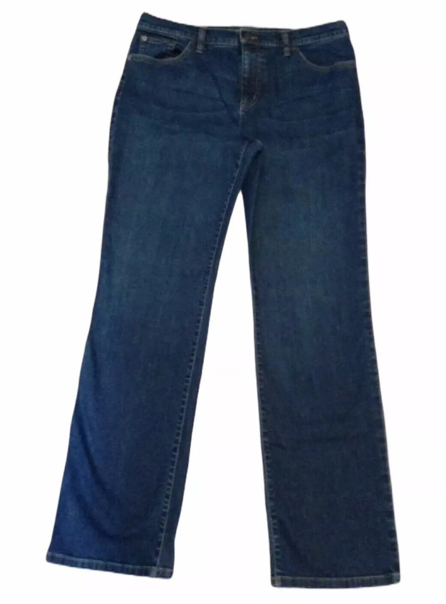 Lauren Ralph Lauren Green Label Straight Leg Denim Jeans