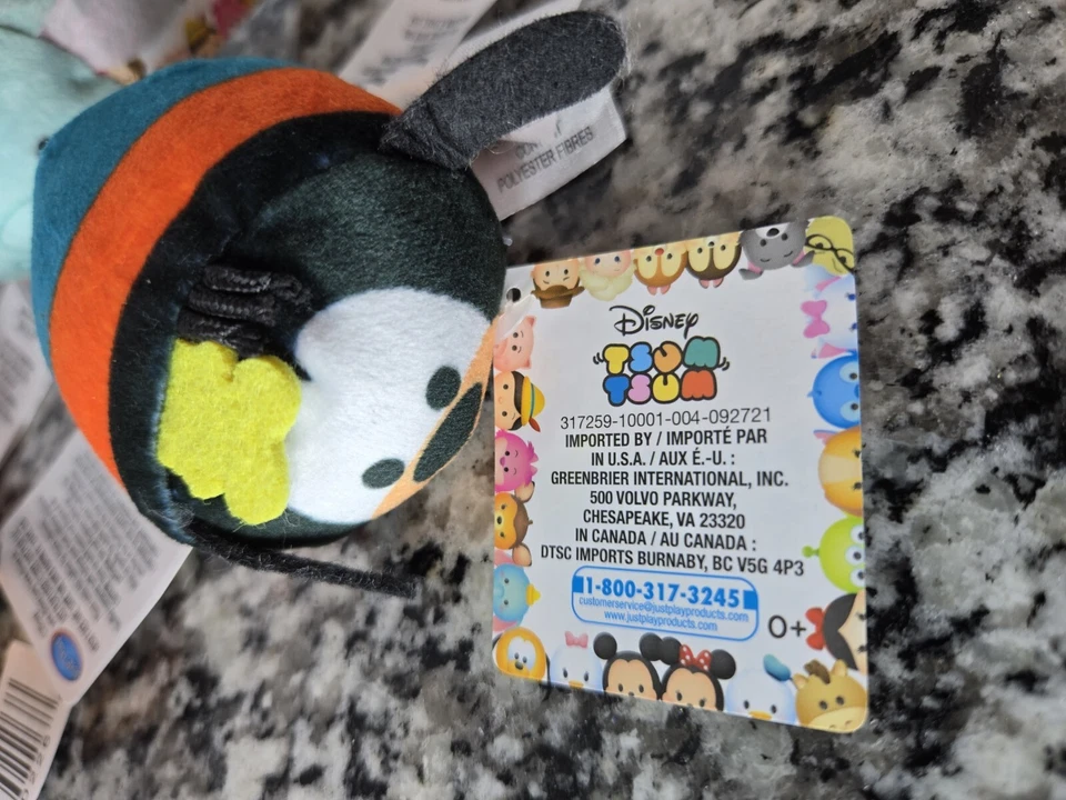 DISNEY Tsum Tsum Lote de 4 Peluche Miniatura Mickey Mouse Dumbo Daisy Duck Goofy Foto 2 de 4