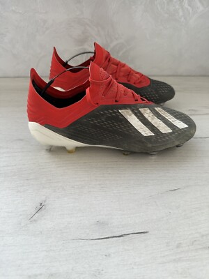 Adidas X 18.1 SG Black Red Football Boots Soccer Cleats US8 Adidas X 18.1 SG Black Red Football Boots Soccer Cleats US8