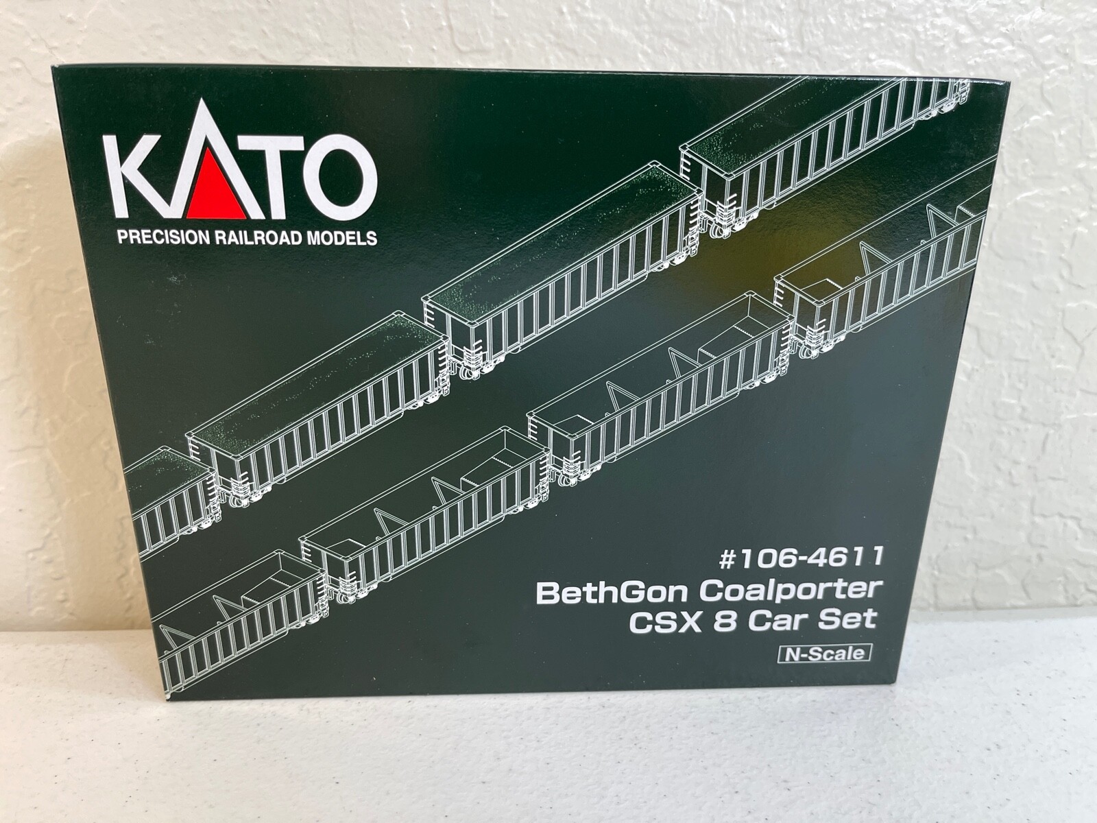 KATO 106-4612 BethGon Coalporter Canadian National 8 Car Set 鉄道