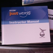 Wilson Just Words Reading Teacher/Student Kit