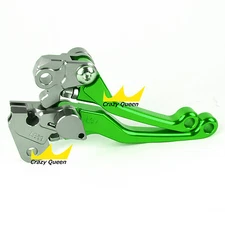 For Kawasaki KX 250 KX250 KX250F KX450F CNC Pivot Brake Clutch Levers Dirt bike 