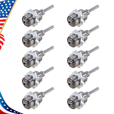Dental 45 Degree (LED) High Speed Handpiece 2/4 hole Turbine Cartridge Rotor SA