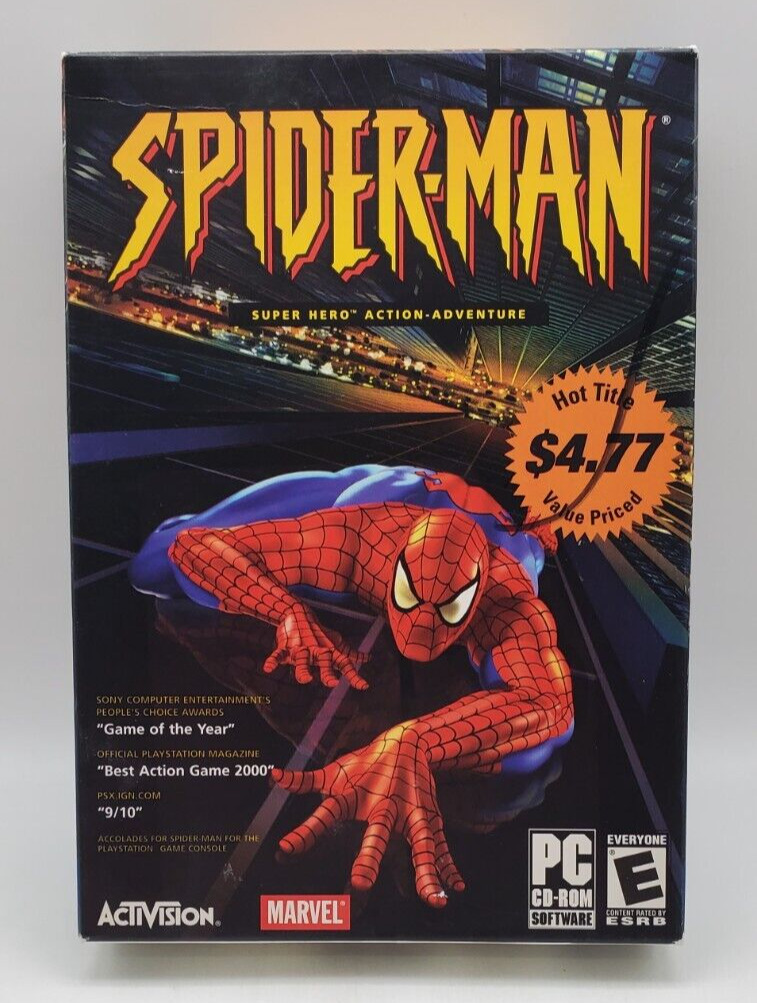 Spider-Man 3 - PC Activision Action Adventure Game - New Sealed