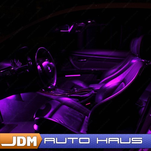 Paquete de 12 luces LED interiores moradas para Jeep Grand Cherokee 2005-2010 - Imagen 3 de 8