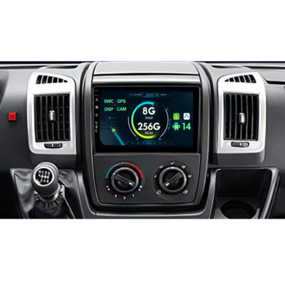 256GB Carplay Android 14 Autoradio Für Fiat Ducato Peugeot Boxer Citroen Jumper