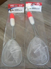 2 Eagle Claw Floating Minnow Dip Nets 12" Fishing Bucket Shiner Bait Scoop