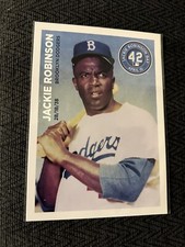 Jackie Robinson 5 X 7 Baseball Trading Card Cincinnati Reds JR Day 2023