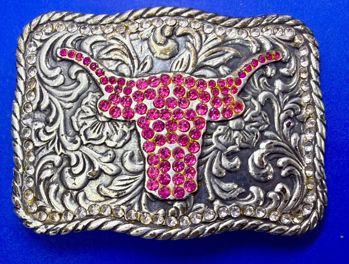 Pink Cowboy & Western Vintage Belt Buckles for sale | eBay display picture 1
