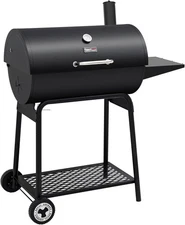 Royal Gourmet CC1830 30 Inch Barrel Charcoal Grill with Grill, Black 