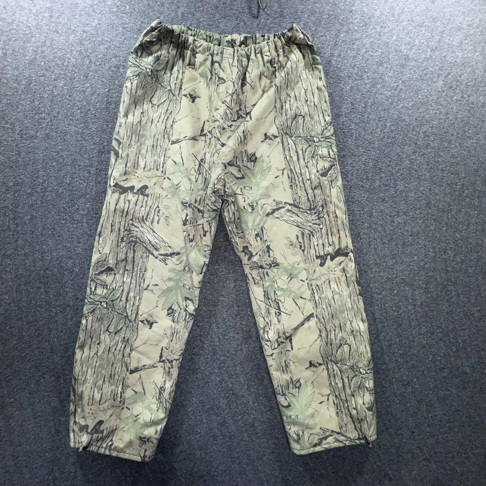 VTG Cabela's Snow Pants Mens L Draw Camo Gore-Tex Thinsulate Hunting Outdoor