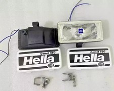 Hella Comet 550 Spot Driving Light With Cover H3 Bulb 55w 12v Universal Fit