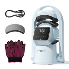 HTVRONT Auto Hat Press Machine - Hat Heat Press Machine with Precise TempTime...