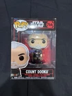 Funko POP! Star Wars Dark Side Count Dooku #744 Ages 3+ Not Mint / Box Damage