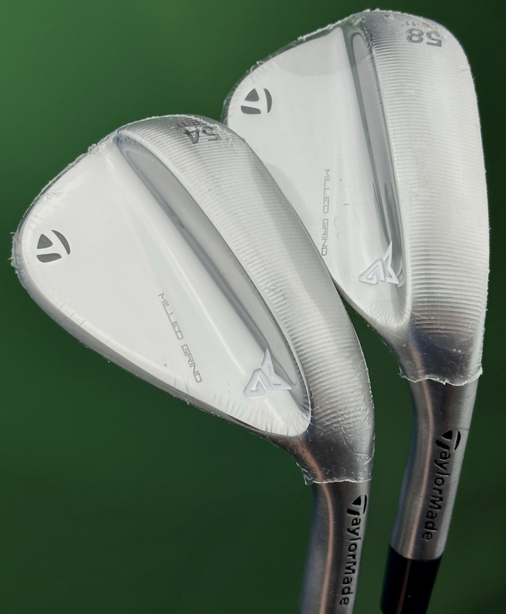 TaylorMade Milled Grind Wedge Set 54-11*, 58-11 Steel Sand Lob SW