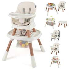 16-in-1 Baby High Chair w/ Activity Center Booster Seat Building Block Table