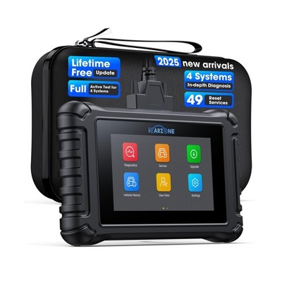 4 Systems OBD2 Scanner, UR600 ABS SRS Engine Transmission Car Code Reader wit...