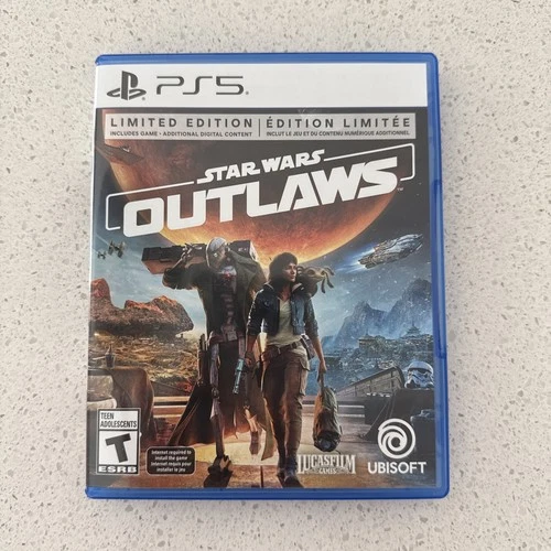 Star Wars Outlaws Limited Edition PS5 Used Excellent Condition
