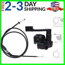 7/8'' 22mm Thumb Throttle Cable Accelerator Handle Assembly for 50cc 70cc 90c...