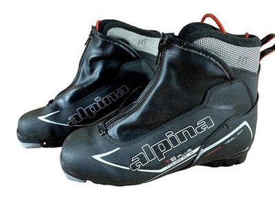 Alpina T5 Plus Nordic Cross Country Ski Boots Size EU38 US6 for NNN 2847
