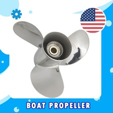 14 X 15 Stainless Boat Propeller For Suzuki Engine 50-140hp 15tooth 15pitch Rh