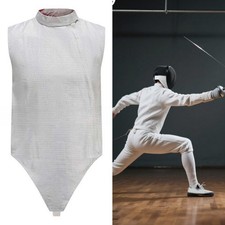 350N Leitf?hig f��r Fechtjacke f��r Training Wettkampf silberfarben