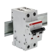 Image of ABB System Pro M Compact S200 MCB, 2P, 1A Curve D, 400V AC, 125V DC, 10 kA Break