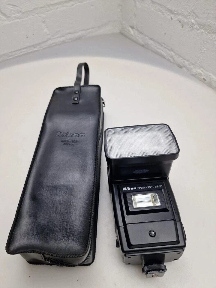 Nikon Speedlight SB-16 Blitzgerät Mit Tasche - Bild 3 von 4