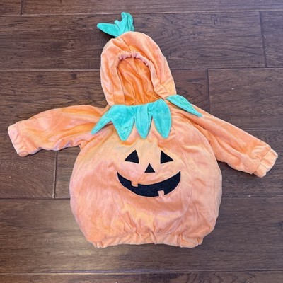Baby Infant Hyde And Eek Pumpkin 6-12 M Months Hoodie Halloween Costume Child