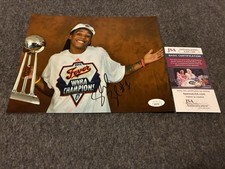 Shavonte Zellous Signed 8x10 Photo Jsa Coa Indiana Fever WNBA Autograph