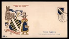 Mayfairstamps France FDC 1953 Coat of Arms Champagne First Day Cover aax_80859