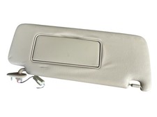2001-03 Toyota Highlander Passenger Right Sun Visor W/ Illumination Tan Vinyl