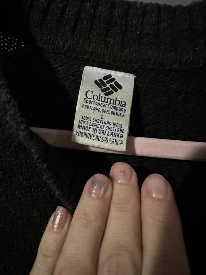 Suéter de lana merino para hombre Columbia L Foto 2 de 4