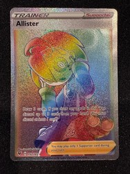 Allister 192/185 Vivid Voltage Secret Rare Rainbow Holo
