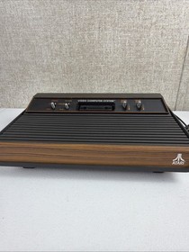 Atari 2600 Video Computer System Model CX-2600 A - Console Only PARTS/UNTESTED
