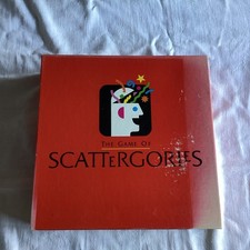 ?? Vintage SCATTERGORIES Retro BOARD GAME by MB Games 1996 - 100% COMPLETE ??