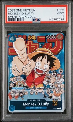 Monkey.D.Luffy (Event Pack Vol. 2) P-033 One Piece Promotion Cards