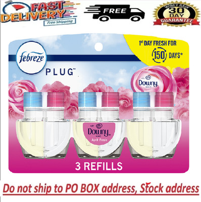 Febreze Plug In Air Freshener, Odor-Fighting Oil Refill, Refills