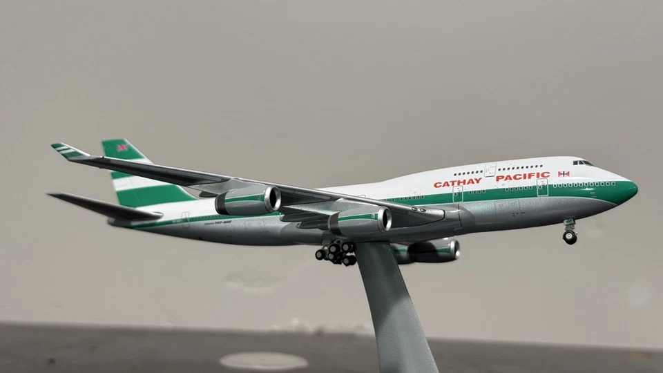 Herpa 1/400 国泰航空 747-400 VR-HOP — 第 3/4 张图片
