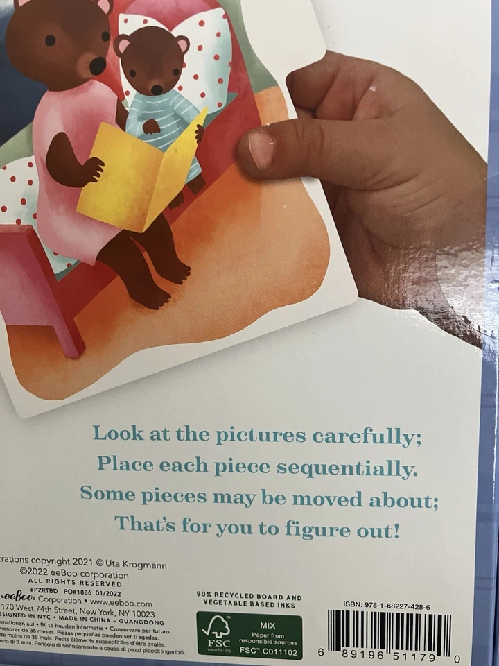 Ready to Go Puzzle - Bedtime Sequencing Activity, Ages 3+Deductive Thinking -New - Image 4 of 4