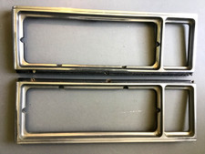 1977 1978 1979 Cadillac Deville Fleetwood Brougham Headlight Bezel Set Lt Rt 1977 1978 1979 Cadillac Deville Fleetwood Brougham Headlight Bezel Set Lt Rt