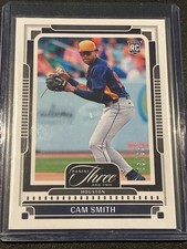 CAM SMITH 2025 Panini Three and Two /99 Numbered RC #20 Rookie Astros MINT